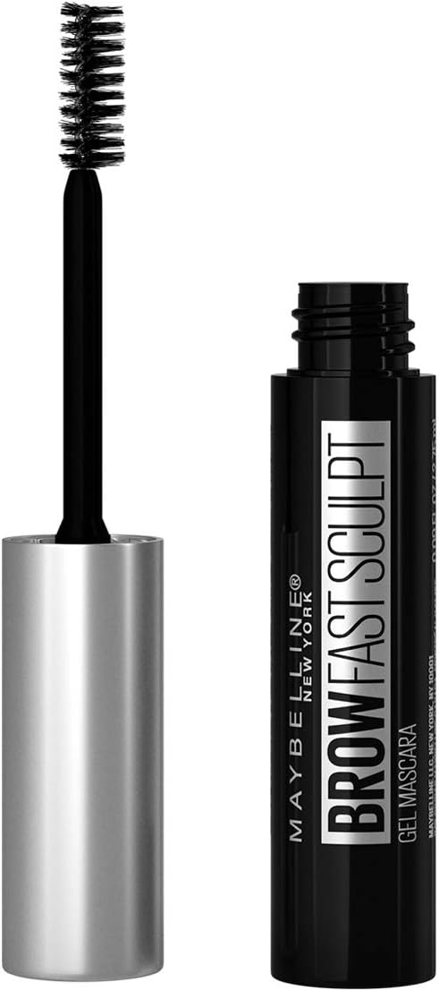 Maybelline Express Brow Fast Sculpt Eyebrow Gel, Shapes and Colours Eyebrows, All Day Hold Mascara, 10 Clear, 0.023 kg