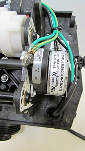 Fleck 9100 Mechanical Water Softener Control Valve Dual Tank Replacement Head, Black #TOP2