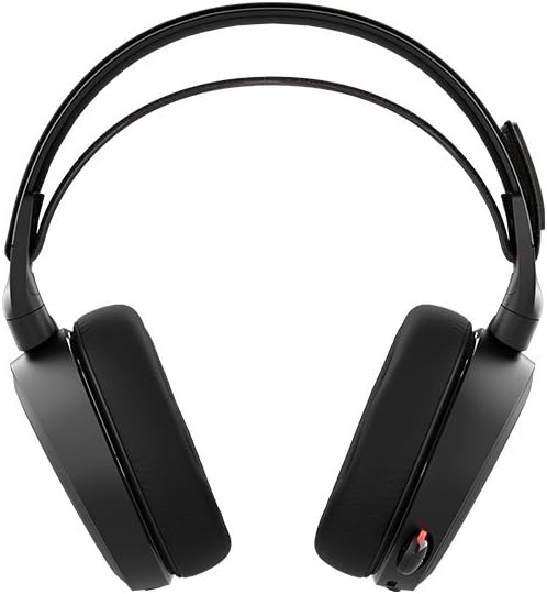steelseries Arctis 7 Lag-Free Wireless Gaming Headset with DTS Headphone:X 7.1 Surround for PC, PlayStation 4, VR, Mac and Wired for Xbox One, Android and iOS - Black (Renewed)