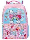 Peppa Pig Mochila Niña Con Evie Pig, Pink One Size
