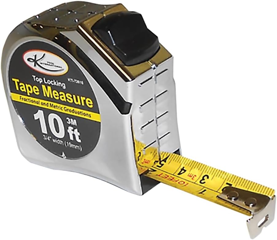 K Tool International Tape Measure 3/4" x10'/3M