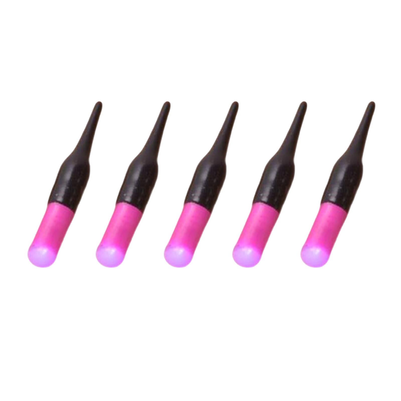 5Pcs Fishing Glow Stick LED Night Fishing Float Glowing Float LED Glowing Stick Bobbers Night Fishing Glowing Stick
