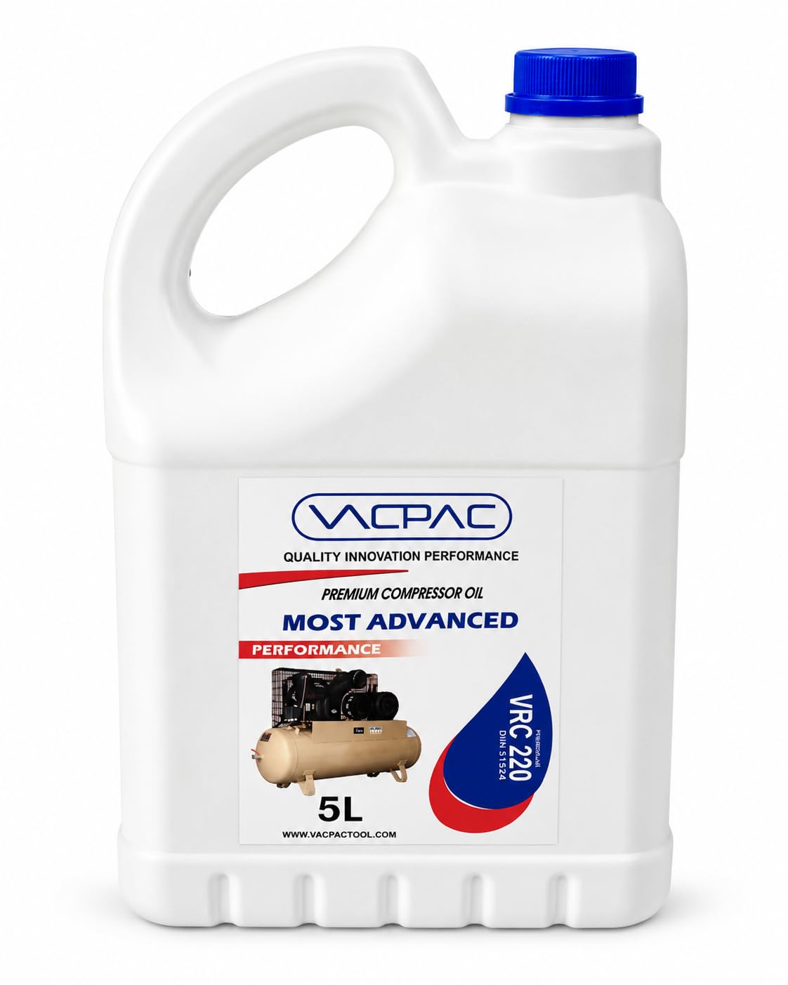 Compressor Oil 220-5Litre [Reciprocating/Piston Compressor Oil] VRC 220-picture-21