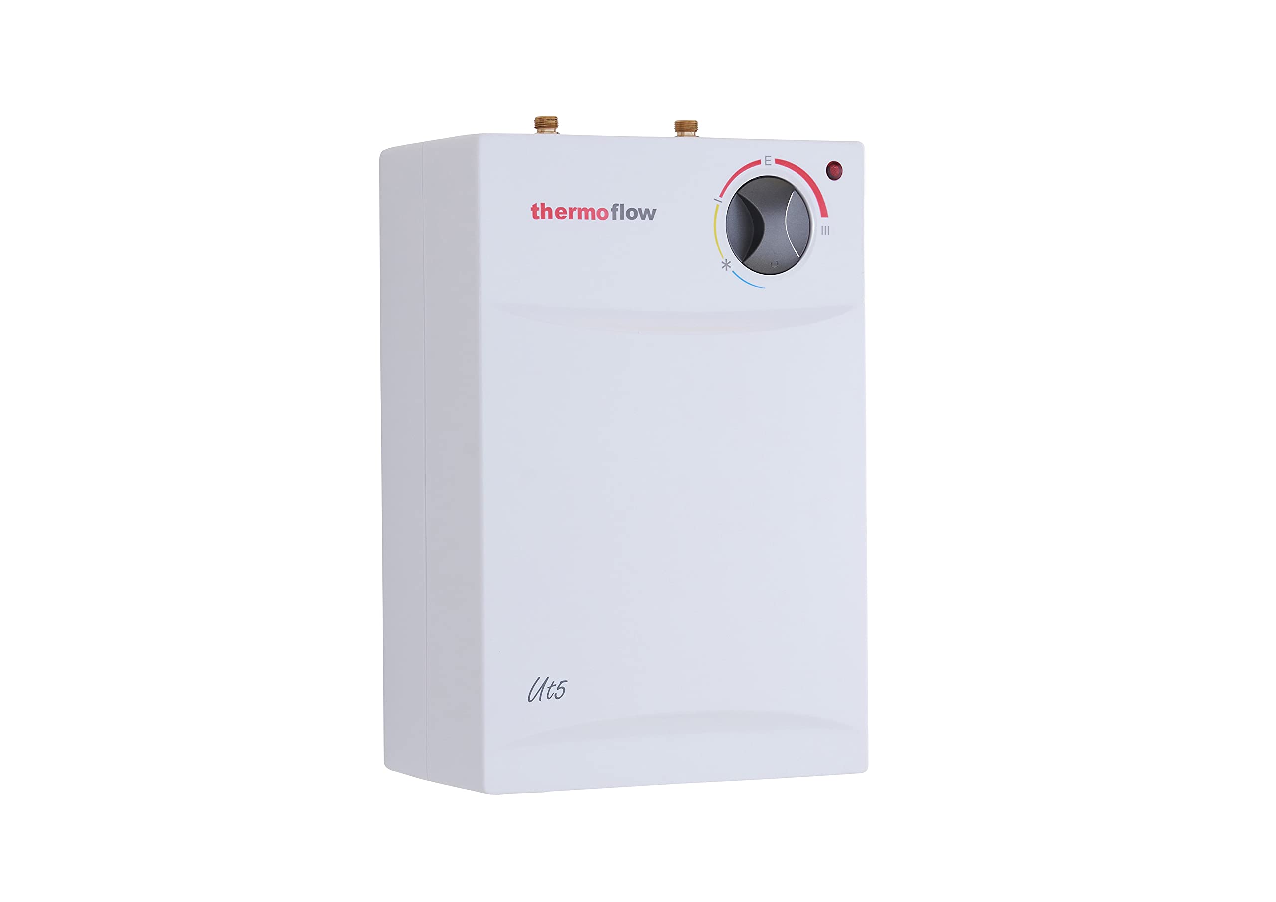 Thermoflow Ballon sous évier 5 litres robinetterie basse pression inox blanc UT5SETOVALISPRO