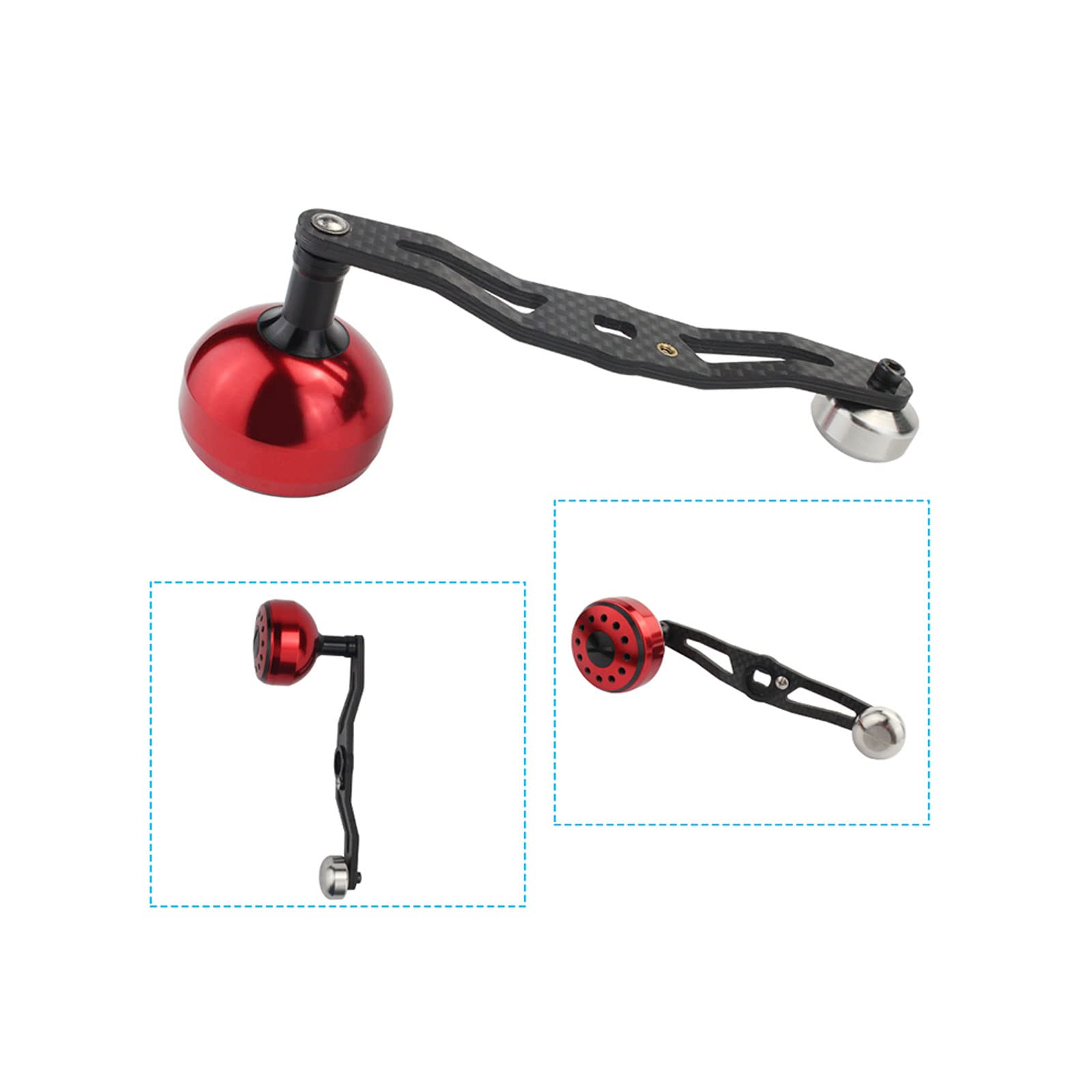 金属製フィッシングリール ハンドル付き Amazon | CAZSTYK メタルフィッシングリールハンドル シングル