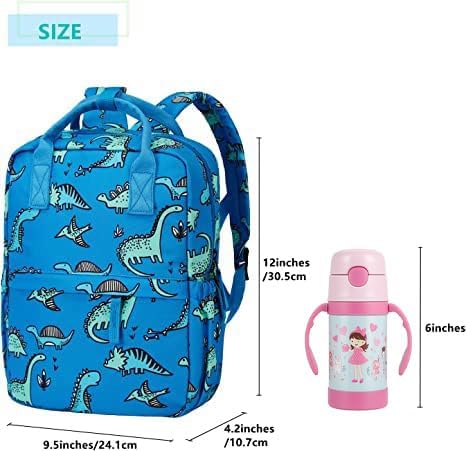 Miniatura 4 de Linda mochila preescolar para niños pequeños, bolsa de libros para niñas, niños, jardín de infantes, guardería, bolsa de viaje con correa