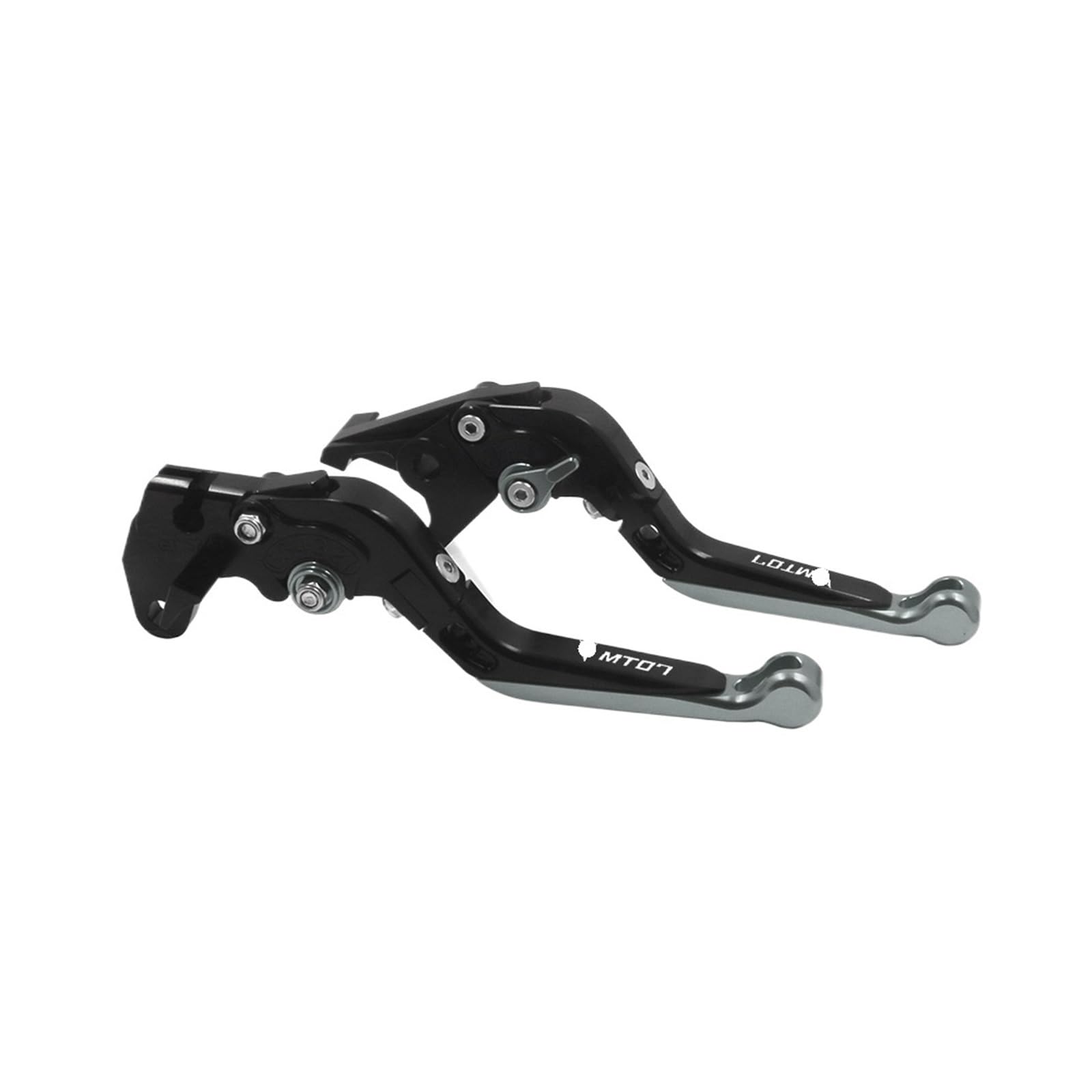 Ktebnwosd Bkgybkgy For Ya&Maha Mt-07 Fz-07 Mt 07 Fz07 Mt07 Fz 07 2014-2023 Motorcycle Cnc Adjustable Folding Extendable Brake Clutch Levers Handle Brake Clutchs Levers