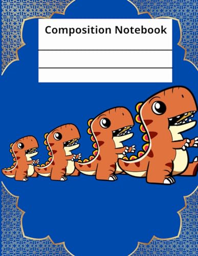 Dinosaur Composition Notebook College: Dinosaur Notebook College Journal