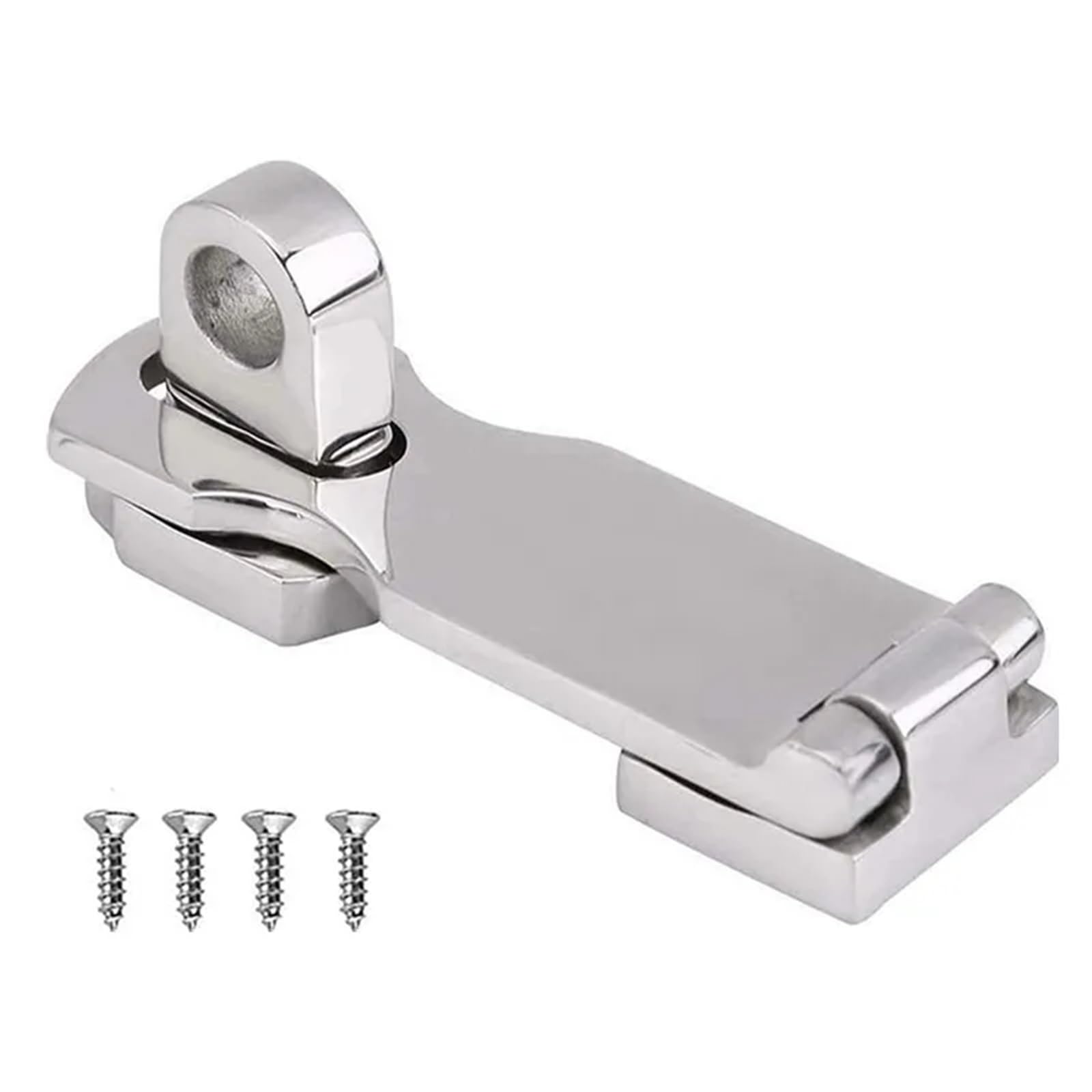 Moraillon de porte robuste en acier inoxydable pour sécuriser facilement vos malles de rangement