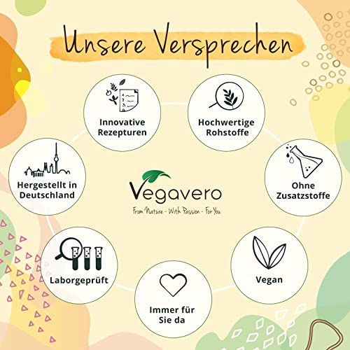 MSM Pulver 1000 g Vegavero | 99,9% rein | Deutsche Produktion | Methylsulfonylmethan | Organischer Schwefel | Kristallin | Laborgeprüft & Ohne Zusätze | Vegan