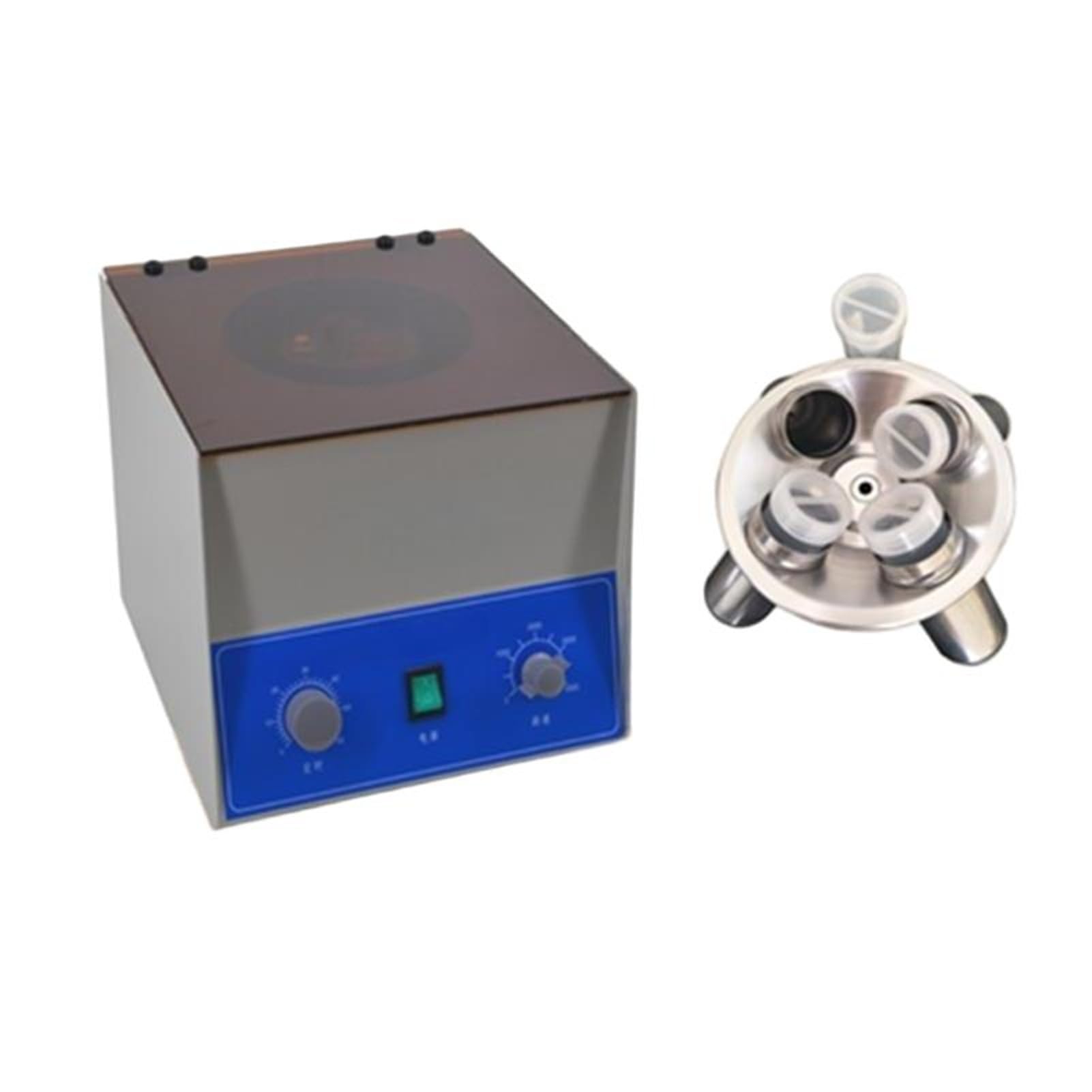 Centrifugadora de sobremesa eléctrica 2770xg 4000RPM 100mlx4 capacidad centrífuga laboratorio bajo ruido con control velocidad del temporizador Energía alta