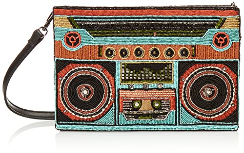 Mary Frances Funky Town Crossbody Boom Box Handbag, Multi