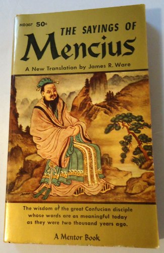 Sayings of Mencius B000VB28L2 Book Cover