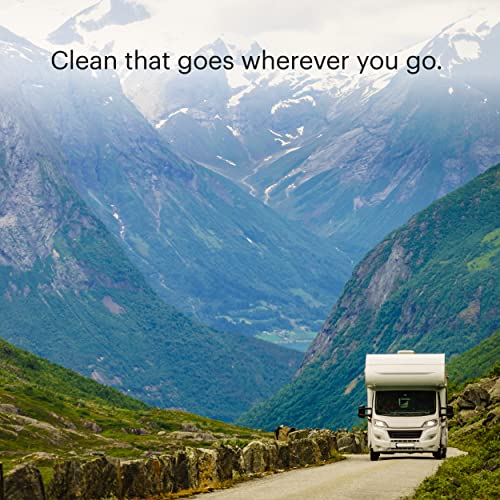 Brondell Bidet GoSpa Portable Peri Bottle, Collapsible Travel Bidet, Compact and Discreet, with Travel Bag for Postpartum & Perineal Care, 500ml, in Green4