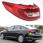 MZORANGE Tail Lights Cover Lamp Stop Brake Indicator Warning Light For Hyundai Sonata 2015 2016 2017 (Left Driver Side)