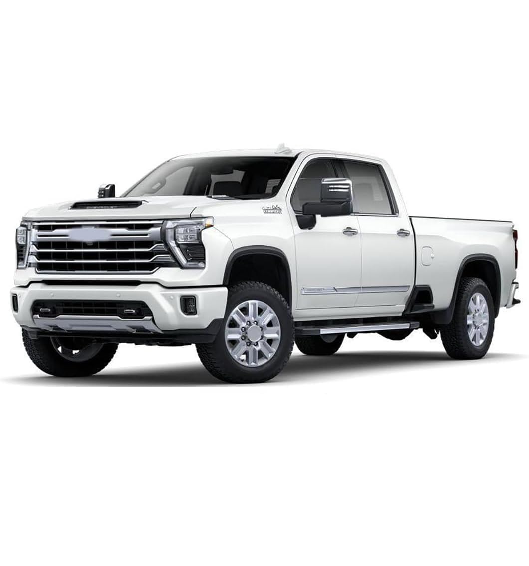 8 targhette di ricambio per logo laterale Duramax da 6,2 l, per Silverado High Country 2019-2024, 84978012, nero lucido