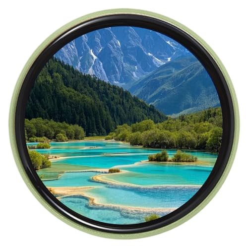 Digital | Botón Recargable de 6,1 centímetros – de electrónicas con Pantalla táctil de Alta definición | para Ventiladores Escritorio Tableta Cosplay