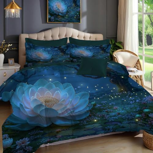 Housse de couette 200x200 en microfibre hypoallergénique avec fermeture éclair pratique - 2