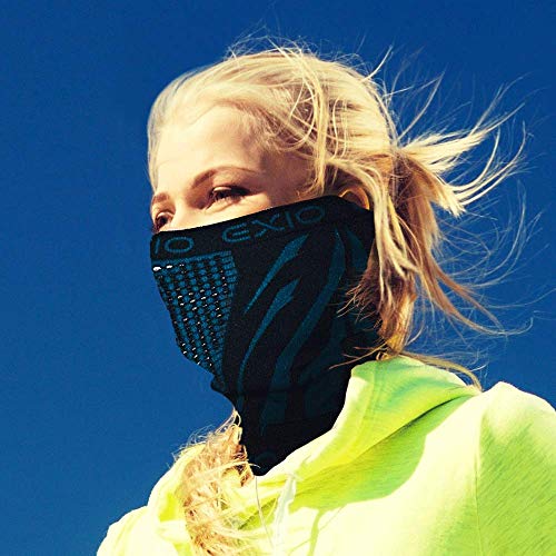 Image of EXIO Winter Neck Warmer Gaiter /Balaclava (1Pack or 2Pack) - Windproof Face Mask for Ski, Snowboard
