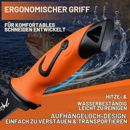 Golden Bird Filetiermesser Fisch 16,5cm Fischmesser 5Cr15mov – Ansicht 3