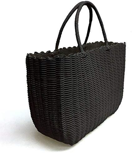 Tote Bag, Fashion Purse Women, Waterproof Beach Bag, Ladies Shopping Bag, 100% Recycled Woven Plastic Material (Stylish Espresso)