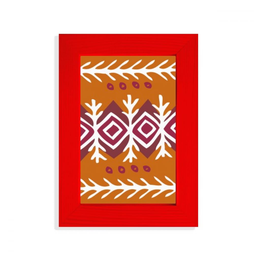Cadre photo Mexique rouge et marron pour rompre la monotonie des murs