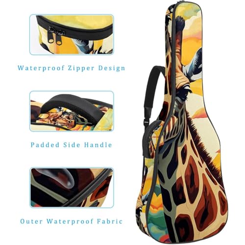 Housse guitare acoustique imperméable avec protection éponge renforcée - 4
