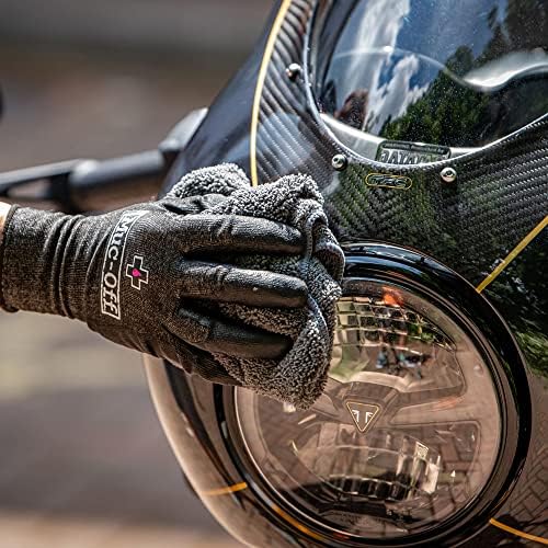 Muc-Off 627 Motorcycle Speed Polish, 400 Millilitres - Motorbike Polish And Wax In One - Contains Carnauba Wax And Beeswax For Durable, Glossy Shine