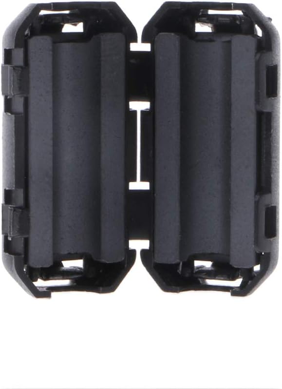 Clip-on Ferrite Ring Core RFI EMI Noise Suppressor Cable Clip for 3.5/5/7/9/13mm Cable By Keaiduoa