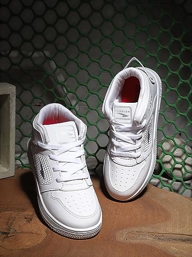 ASIAN Thunder-13 White Sneaker for Kids FULL WHITE - Image 4