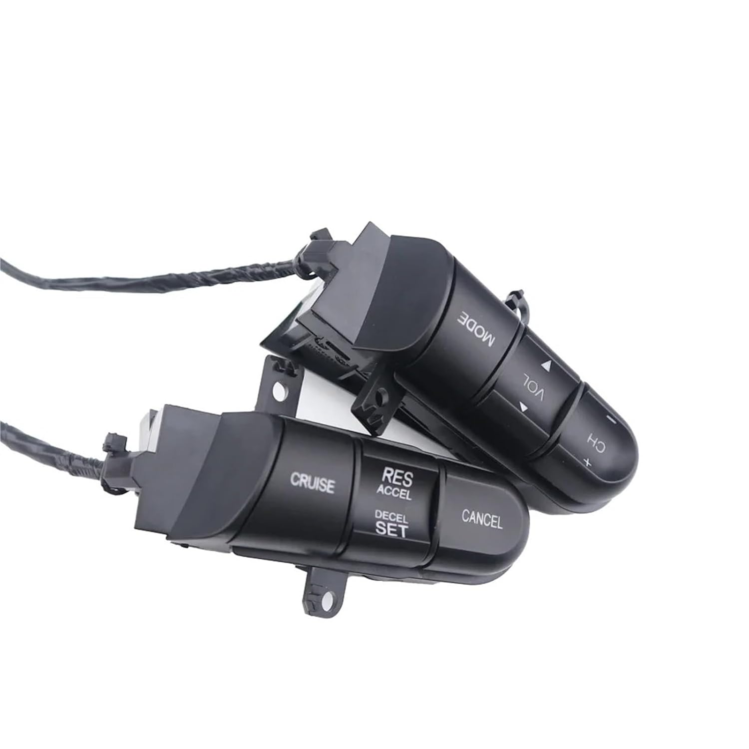 36770SNAA12 Compatible with Honda Civic 2006-2008 Red Green Backlight Steering Wheel Audio Control Cruise Switch Button