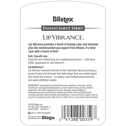 Blistex Lip Vibrance Lip Protectant 0.13 Oz (Pack Of 3) #TOP1