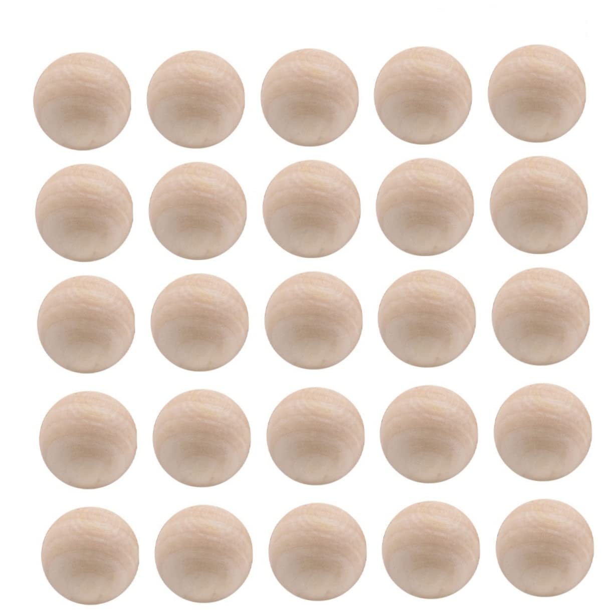 Angoily 2 Set Perline Legno Naturale Pz Beads Tondi Senza Per Diy E Pittura Accessori Creativi Per Gioielli E Decorazioni Fai Da Te Legno Loto 200 Pezzi*2