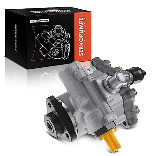 Frankberg Bomba Hidráulica de Dirección Asistida Compatible con 5er E60 E61 4.0L-4.8L 2003-2010 6er E63 E64 4.4L 4.8L 2004-2010 7er E65 E66 E67 3.6L 4.4L 2001-2008 Sustituir# 32416756175