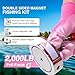 2000LB Powerful Double-Sided Neodymium Fishing Magnet – 3.70” Pulling Force Superior Magnet Fishing with Threadlocker