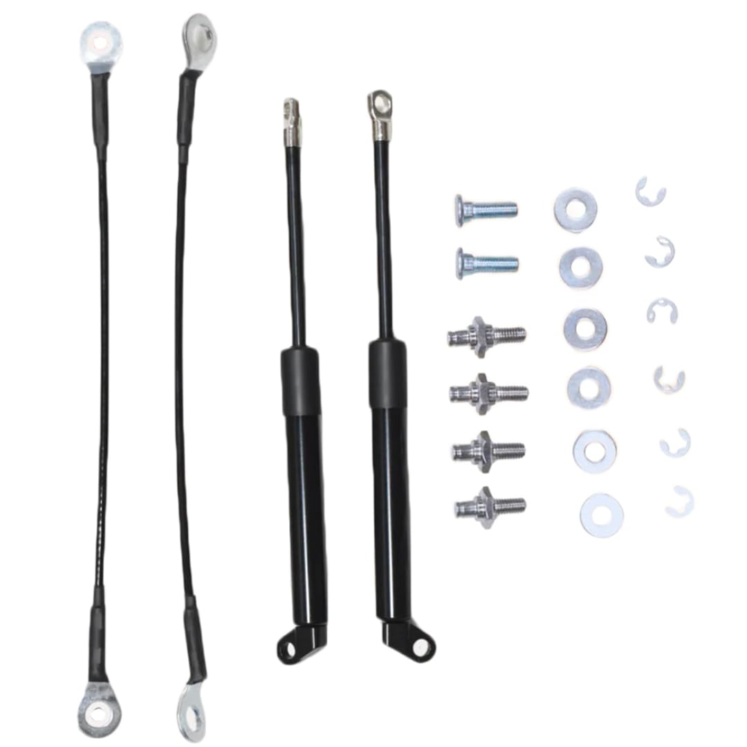 Rufutle Liftgate Struts for Great Wall Wingle 7 Pickup 2018-2023, 2Pcs Trunk Strut Rear Tailgate Boot Lift Supports Gas Springs