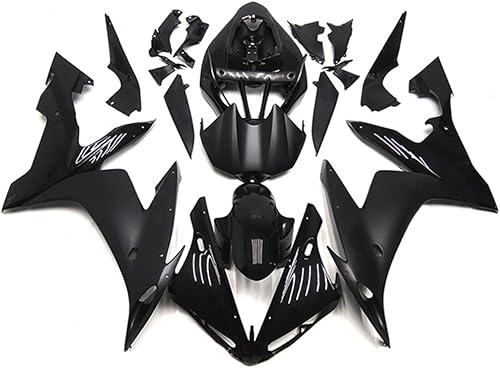 Kit de carenado de inyección ABS negro para Yamaha YZF R1 2004 2005 2006 YZF1000 04 05 06 YZF-R1 de carrocería completa de plástico para carrocería