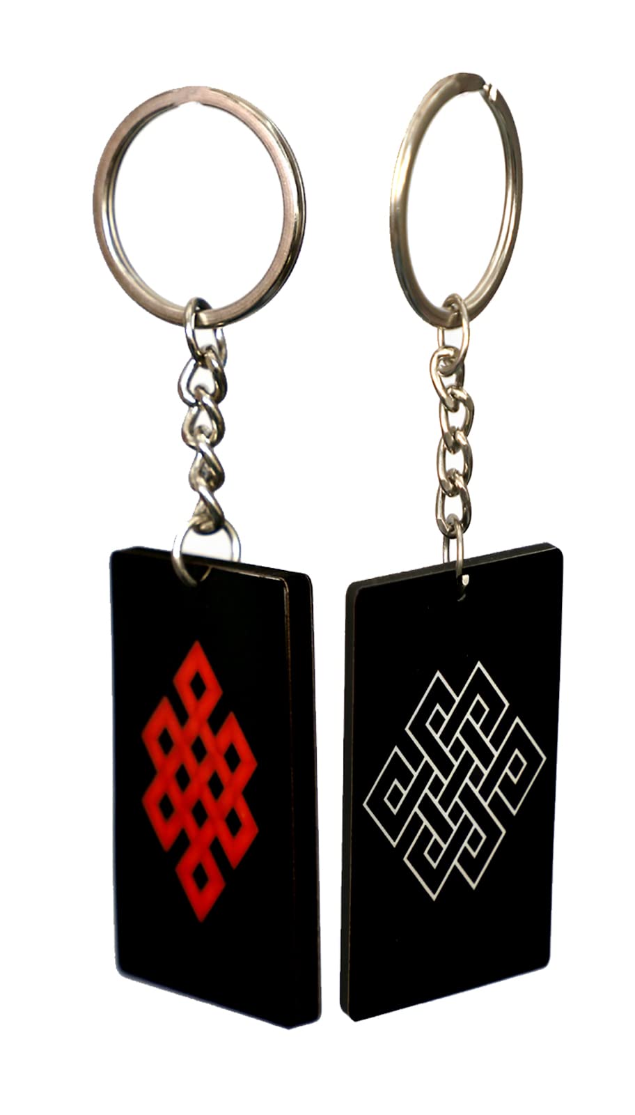 ADITYA GIFT GALLERY | Endless knot Keychain | BOTH SIDE PRINT | ENDLESS KNOT KEYRING-image-40