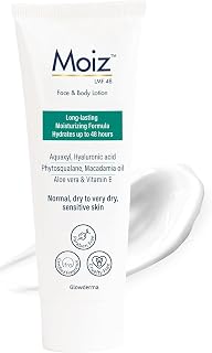 Moiz LMF 48 Lotion | 48 Hour Long-Lasting Moisturizer | Formulated with 17 Moisturizers | Non-Comedogenic | Paraben & Crue... Price In India