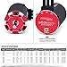 Supersonic 3674 Brushless Motor, 2000kv 4 Pole Waterproof Sensored Brushless Motor Explosion Proof for 1/8 1/10 RC Car Truck
