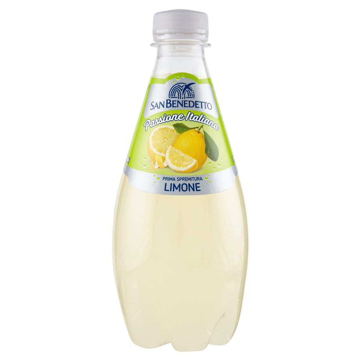 San Benedetto Prima Spremitura Limone Passione Italiana PET 40 cl Soda 100 % Italienne Lemonade
