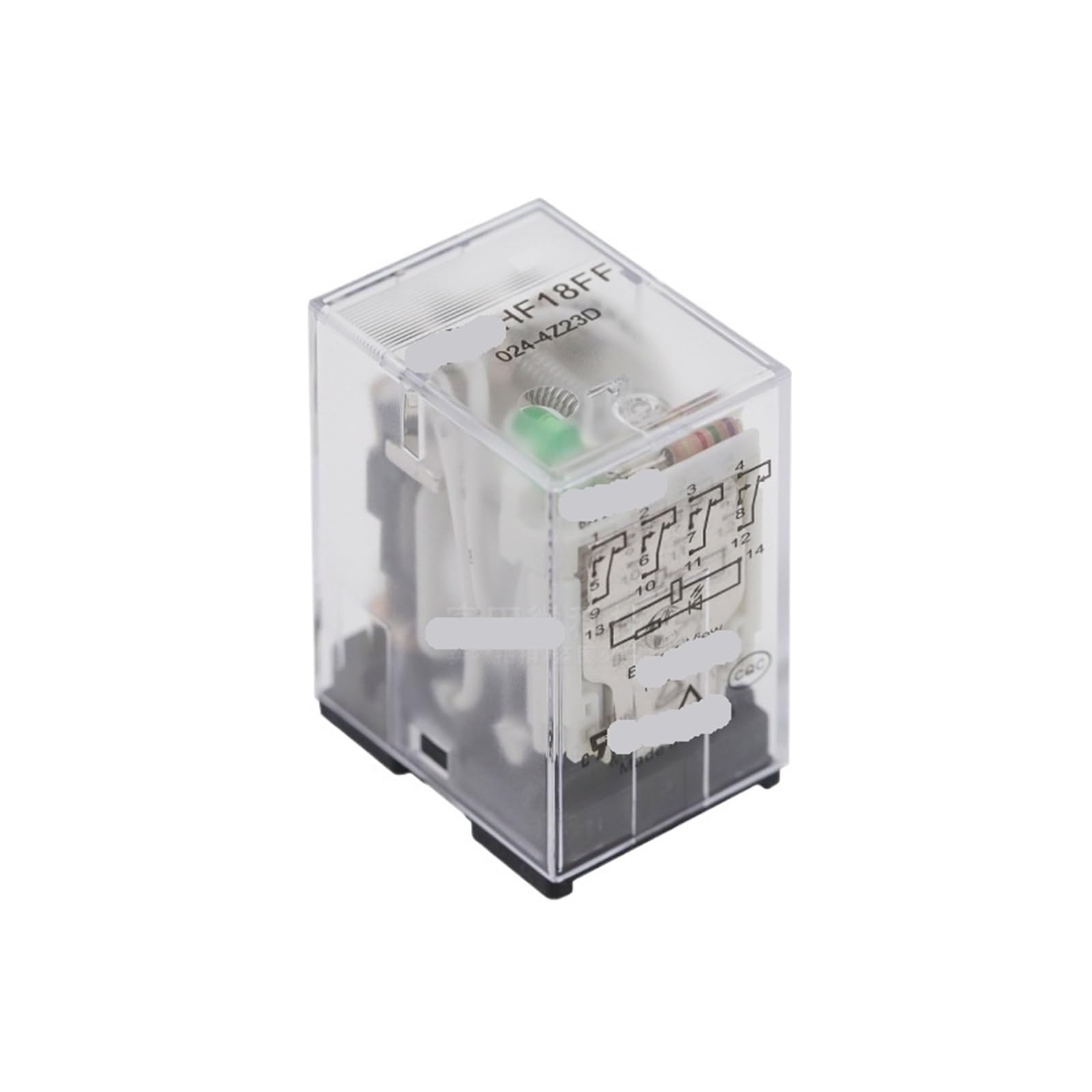 Relais JZX-18FF-024-4Z2 de haute précision avec conversion de quatre groupes 5A robustes