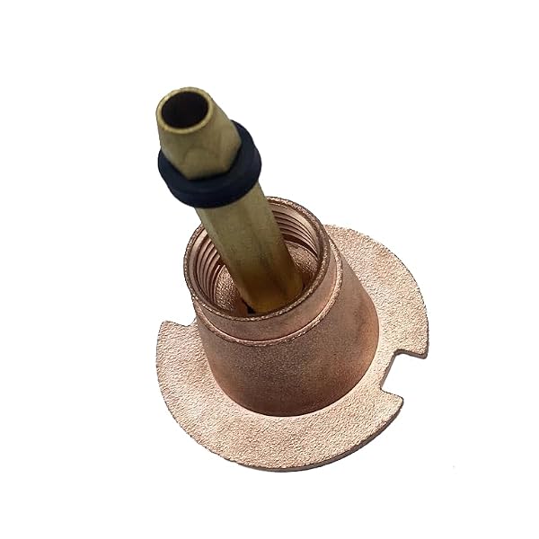 Poolzilla (5 Pack) Brass Pop-Up Flush Head Sprinkler with Half Pattern Spray Nozzle - Compatible with Flush Heads from Orbit, Champion and Other Major Brands - 1-½’’ Inch Pop-Up Height by Poolzilla - Image 4