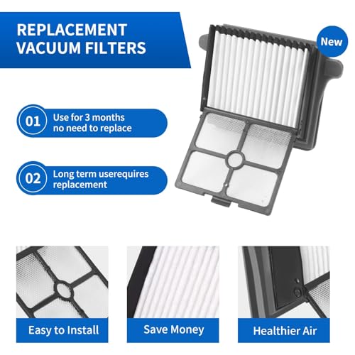 Image of keluke Only Floor One S7 Pro【for S7 Pro Order After 2024 Aug】 Replacement Roller Brushes & Filters Compatible with Tineco Floor One S7 Pro Cordless Vacuum Cleaner, 2 Brush Rollers 2 HEPA Filters