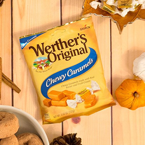 Miniatura 6 de Werther's Original Caramelo masticable sin azúcar, bolsas de 2.75 onzas (paquete de 12)