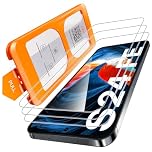 LϟK [3 Pack] for Samsung Galaxy S24 FE Screen Protector Tempered Glass + Dusting-Install Frame [100% Fingerprint Unlock] Mil-Grade Drop Proof 0 Bubbles HD Film