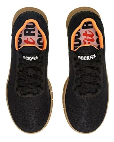 Tênis Para Cross Training Rock Fit Grip 3 Preto Sola Crepe Calçado Cross Musculação Academia (37)