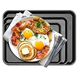 ✅ 【SOLIDE & BELASTBAR】: Das Serviertablett ist sehr robust und hochwertig verarbeitet. Dadurch hält die Serviertablett besonders viel Gewicht aus. Weinflaschen, Dekanter, Teeservices, Teller und Schüsseln lassen sich einwandfrei herumtragen.