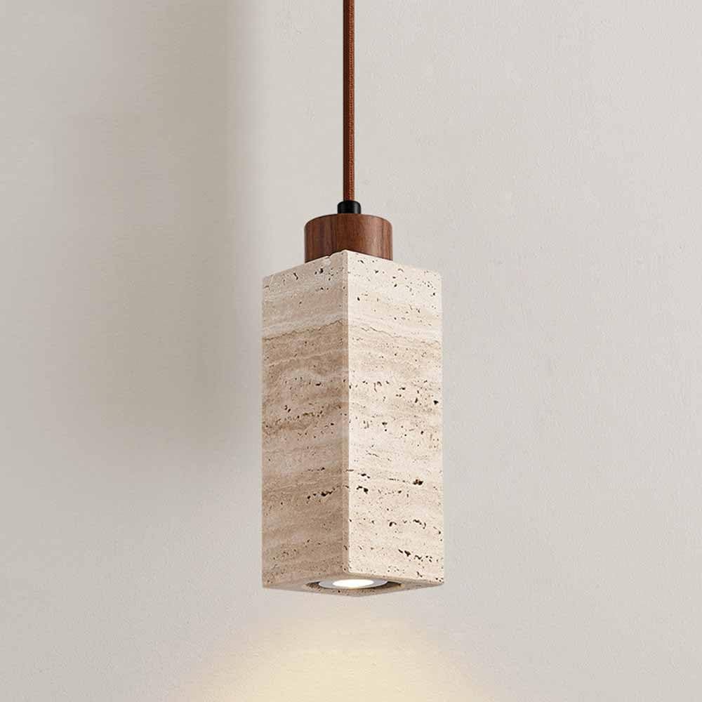Lámpara colgante para isla de cocina rústica con madera ajustable 8