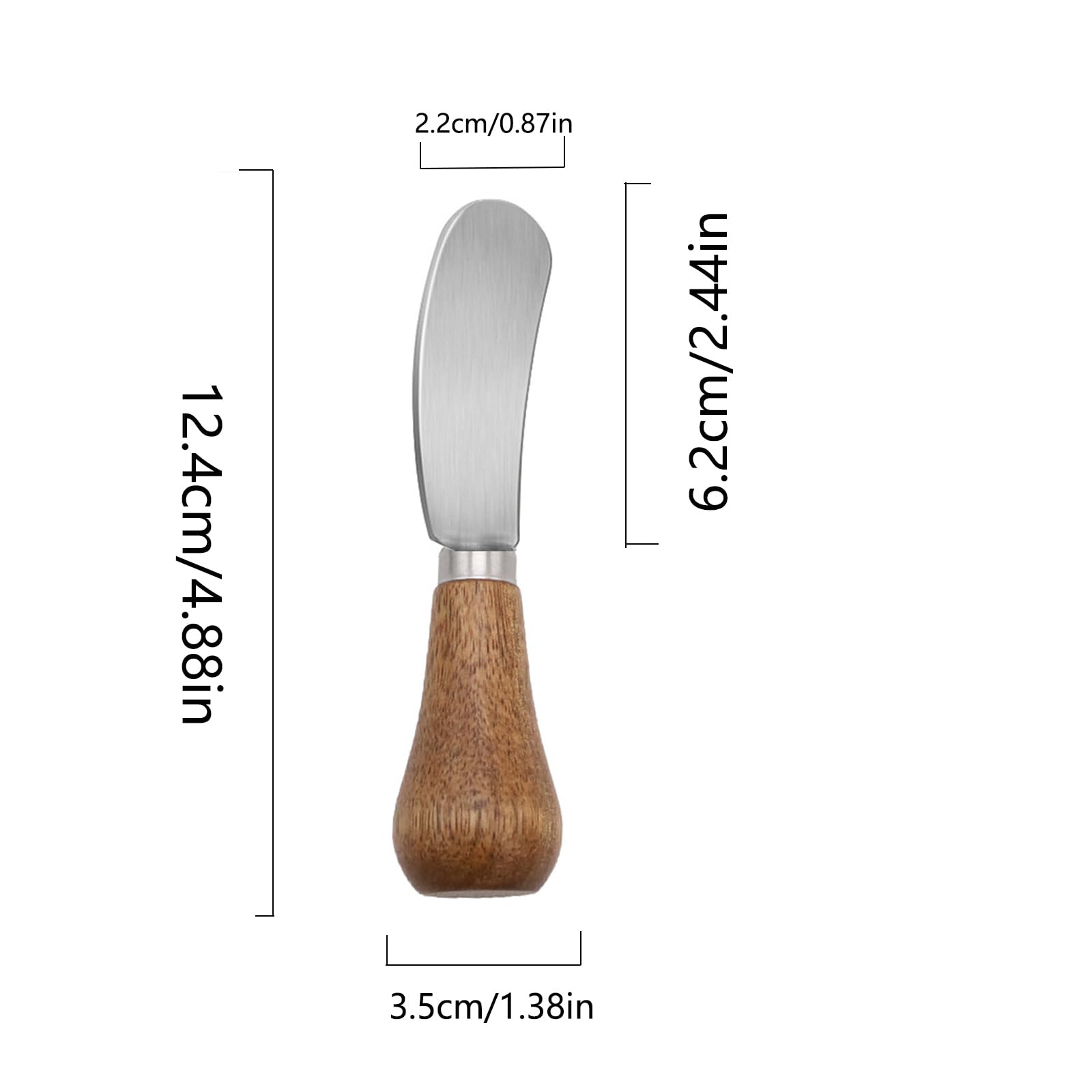 3 piezas esparcidor de queso vertical Mini esparcidor de mantequilla Cuchillo para untar mantequilla de acero inoxidable Cuchillo de mantequilla Para Cortar o Untar Mermelada de Queso con Mantequilla